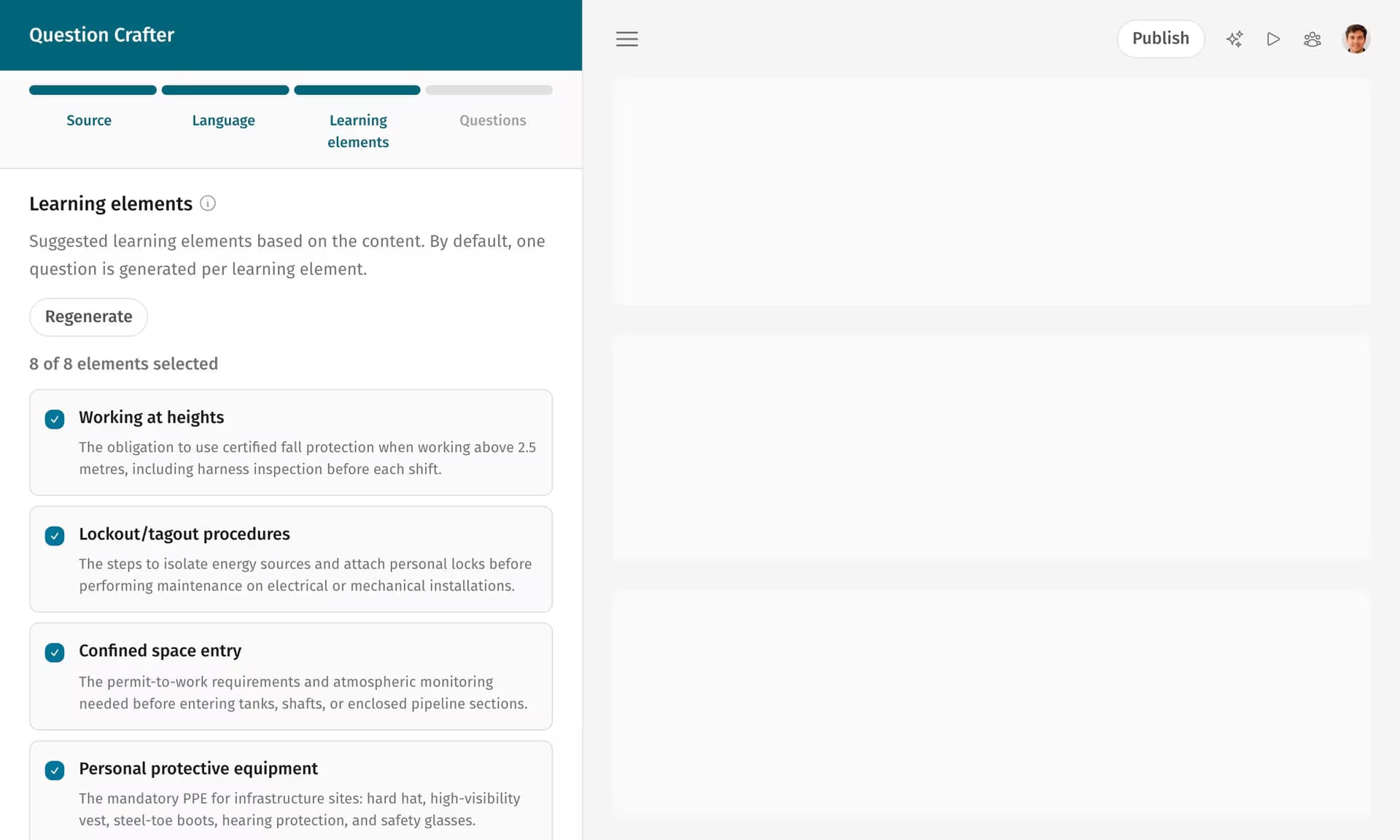 Drillster product feature