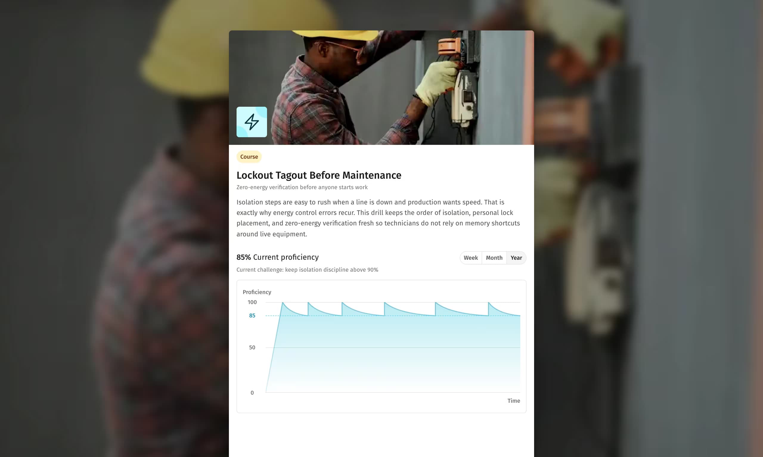 Drillster dashboard