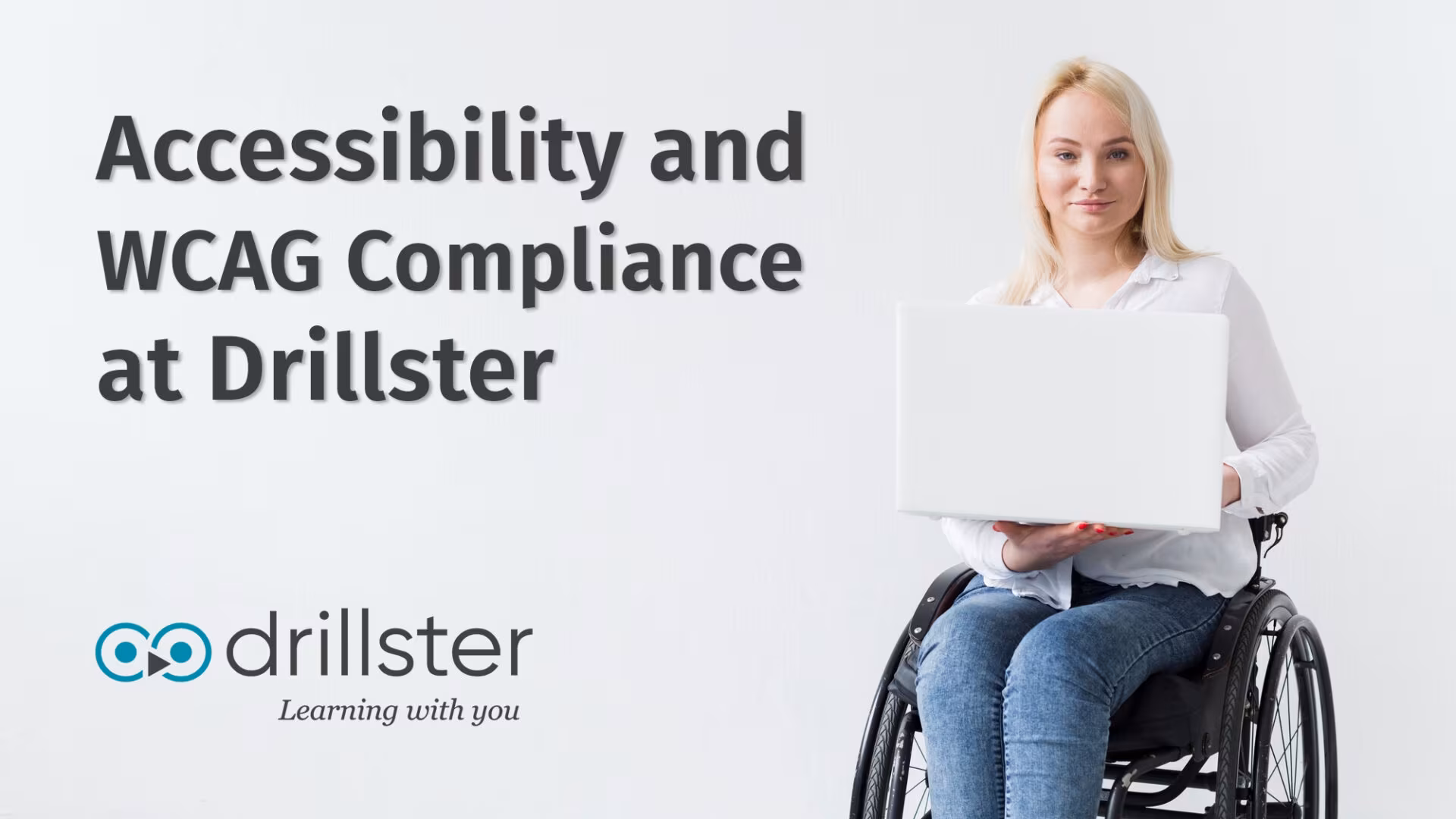 Plateforme WCAG accessible pour apprenants tous handicaps