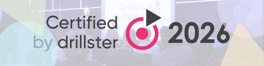 Certified By Drillster 2026 Header (1080p)